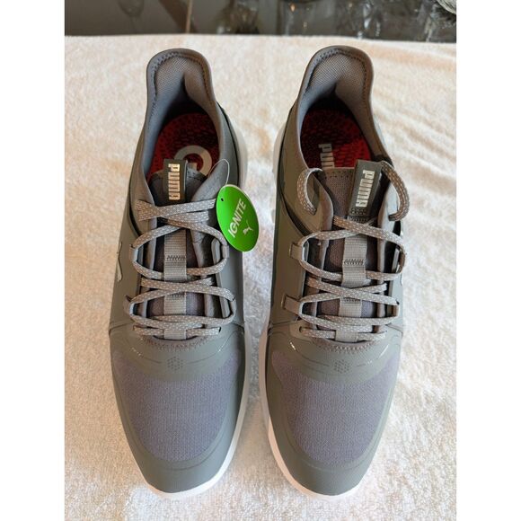 PUMA Ignite Fasten8 Golf Shoes Men’s Size 12 Gray Waterproof Spikeless main image 7